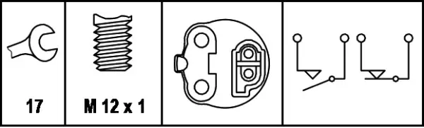 BREAK/STOPLIGHT SWITCH               6DF Hella 
