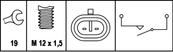GEAR BOX SWITCH                      6ZF Hella 