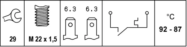 REGULATOR SHIFTING SUCTION SWITCH 6  6ZT Hella 