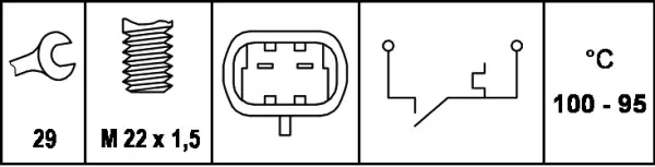 REGULATOR SHIFTING S. TUBE  SWITCH   6ZT Hella 