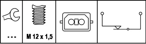 BREAK/STOPLIGHT SWITCH               6DD Hella 