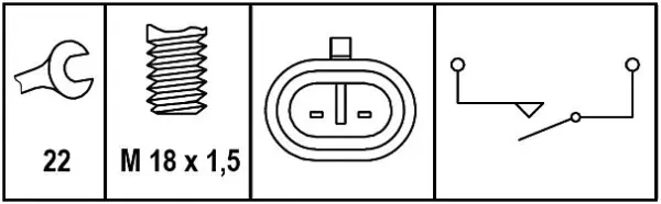 GEAR BOX SWITCH                      6ZF Hella 