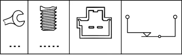 STOP LIGHT SWITCH                    6DD Hella 