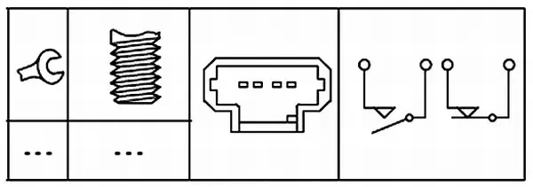 STOP LIGHT SWITCH                    6DD Hella 