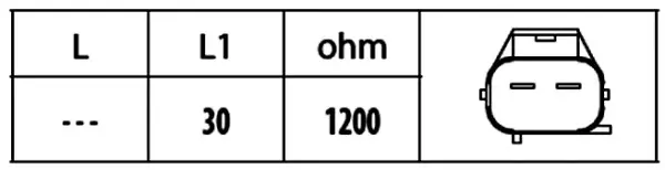 CAMSHAFT POSITION SENSOR             6PU Hella 