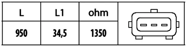 CRANKSHAFT-PULSE SENSOR              6PU Hella 