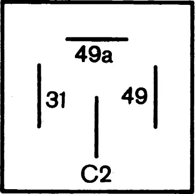 FLASHER UNIT 24V 2+1 (6)x21W+0...5W  4DM Hella 