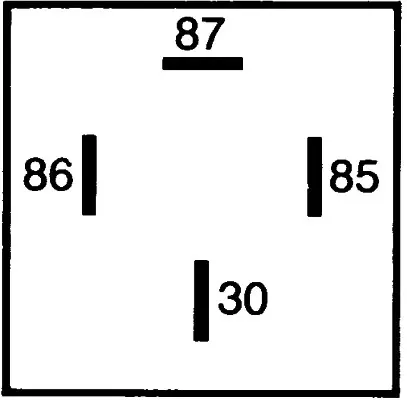 NORMALLY OPEN RELAY 24V              4RA Hella 