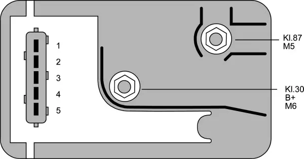 PRE-HEATER RELAY 12V                 4RV Hella 