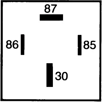 NORMALLY OPEN RELAY  12V             4RA Hella 