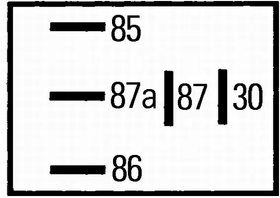 CHANGE OVER RELAY 24V                4RD Hella 