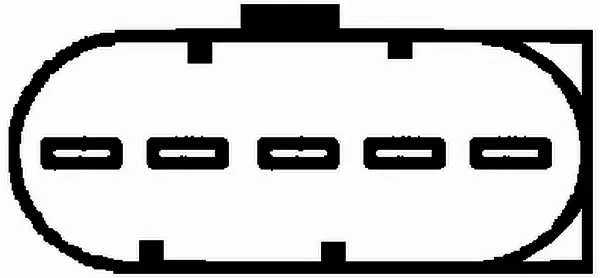 AIR MASS SENSOR                      8ET Hella 