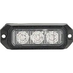 Varsellys 3x Led Orange Blitz 5M kabel - Strobolight  R10