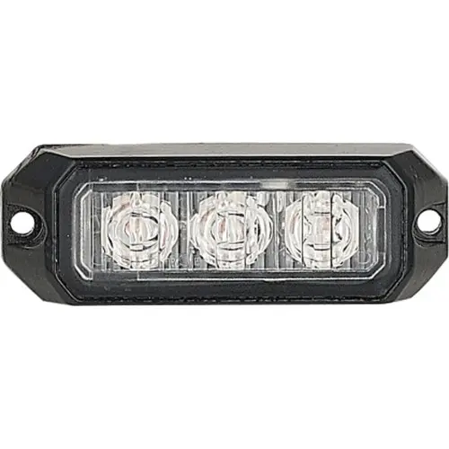 Varsellys 3x Led Orange Blitz 5M kabel - Strobolight  R10 