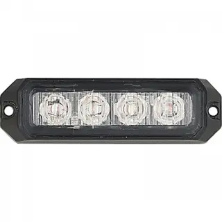 Varsellys 4x Led Orange Blitz Strobolight R65 R10