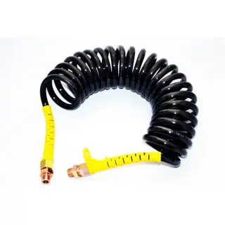Luftspiralslange GUL 5,50m M16x1,5