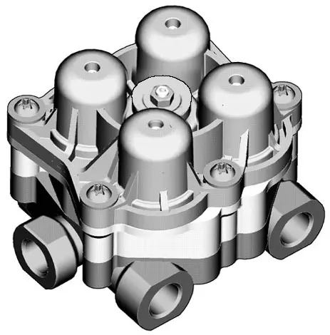 Four Circuit Prot. Valve Knorr-Bremse 