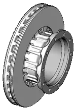 Brake Disc Knorr-Bremse 