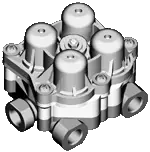 Four Circuit Prot. Valve Knorr-Bremse 