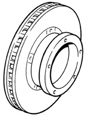 Brake Disc Knorr-Bremse