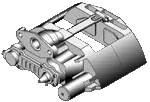 Remanufactured Caliper Knorr-Bremse 