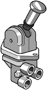 Hand Brake Valve Knorr-Bremse 