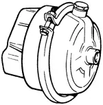 Brake Chamber (Aoh) Knorr-Bremse 