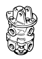 Foot Brake Valve Knorr-Bremse 