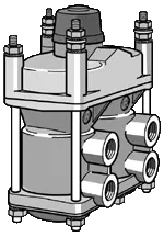 Foot Brake Valve Knorr-Bremse 