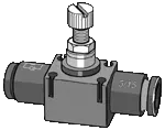 Throttle Check Valve Knorr-Bremse 
