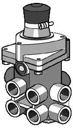 Foot Brake Valve Knorr-Bremse 