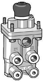 Foot Brake Valve Knorr-Bremse 