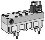 Raise/Lower Valve (Elect) Knorr-Bremse 