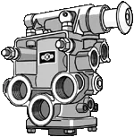 Relay Emergency Valve Knorr-Bremse 