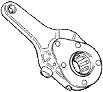 Slack Adjuster (Manual) Knorr-Bremse 