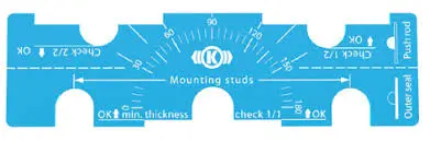ACTUATOR GAUGE Knorr-Bremse 