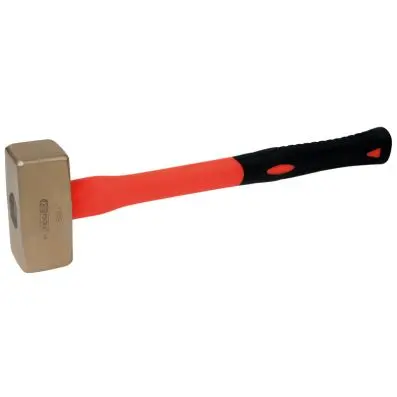 BRONZEplus Club hammer 4000 g, with fibr eglass handle 