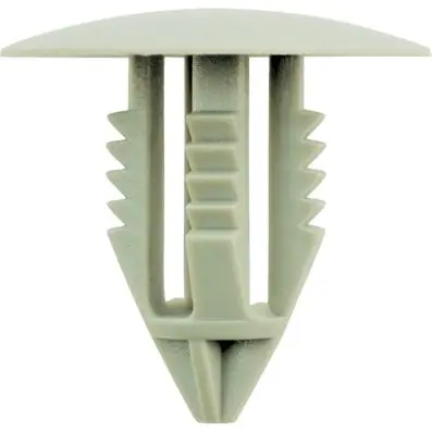 Bumper connection clip, grey for Volvo, pack of 10 