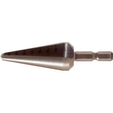 HSS cone cutter, bit, Ø 5-22mm 