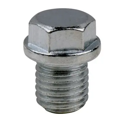 Oil sump drain plug, external hexagon 17 mm, M12x1,5x13mm, pack of 10 