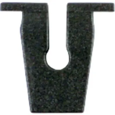 Nylon rubber nut for VW, pack of 10 