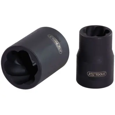3/8" Spiral profile impact socket, 14mm 