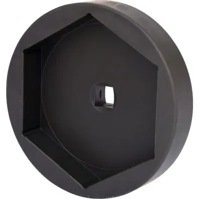 1" Axle nut socket, 6 point, short, 180m m 