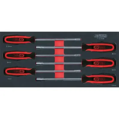 SCS ERGOTORQUEplus nut spinner set, 6 pc s, 1/3 system insert 
