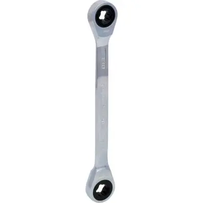 GEARplus Double ring ratchet spanner, E1 0xE12 