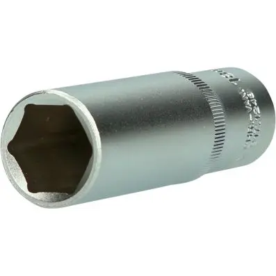 1/2" Hexagonal socket, deep, 18mm 
