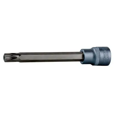 3/8" Bit socket Torx tamperproof, long, TB60 