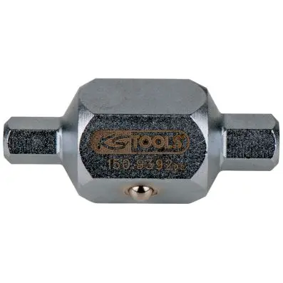 Drain plug key, 5/16+3/8" hex 