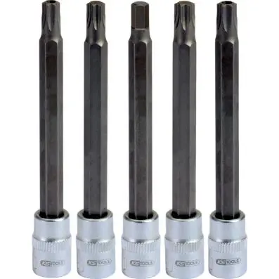 1/4" Airbag bit socket set, 5 pcs 