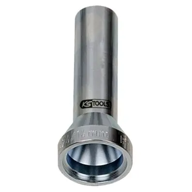 Step pressure sleeve, internal Ø 14 mm, external Ø 24 mm 